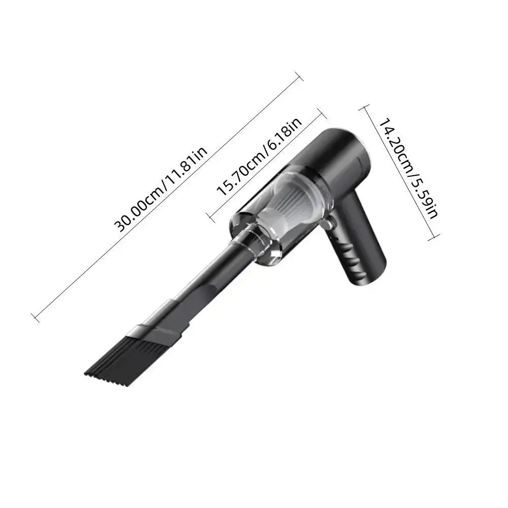 Wireless Mini Vacuum Cleaner, 1 Count Cordless Portable Vacuum, Multifunctional Handheld Electric Dust Collector, Car Interior and Household Cleaning Tool for Daily Use, Festive Gift