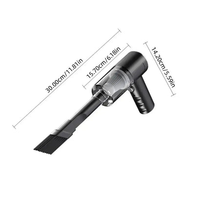 Wireless Mini Vacuum Cleaner, 1 Count Cordless Portable Vacuum, Multifunctional Handheld Electric Dust Collector, Car Interior and Household Cleaning Tool for Daily Use, Festive Gift