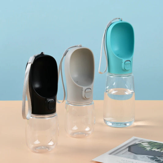Portable Leakproof Pet Water Bottle & Bowl | For Dogs & Cats