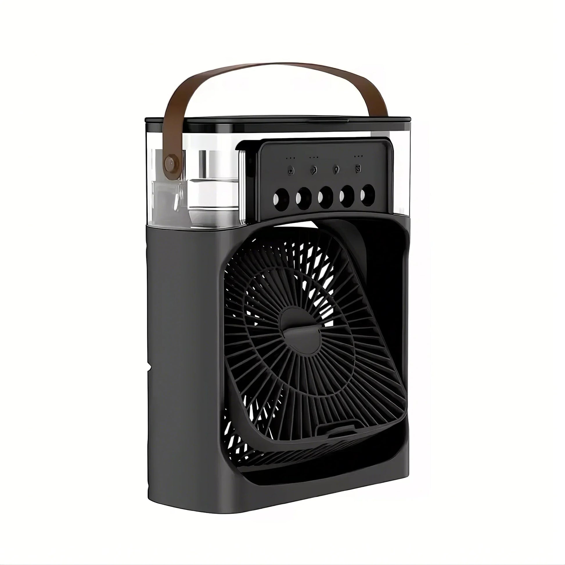 3 in 1 Fan Portable Humidifier Fan Air Conditioner Household Small Air Cooler USB Electric Fan LED Night Light Water Mist